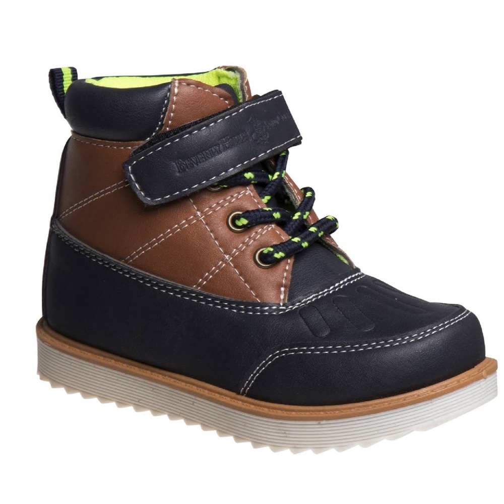BEVERLY HILLS POLO CLUB Toddler Boys Casual Boots Size 5 NEW - Picture 14 of 14